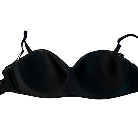 *NWOT Wacoal 854372 Staying Power Wire Free Strapless Black Bra – 32DD - Picture 5 of 6